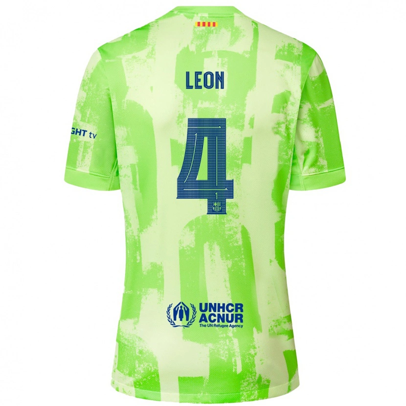 Danxen Mujer Camiseta Mapi León #4 Lima Equipación Tercera 2024/25 La Camisa México