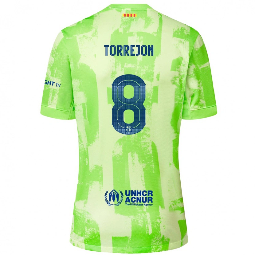 Danxen Mujer Camiseta Marta Torrejón #8 Lima Equipación Tercera 2024/25 La Camisa México
