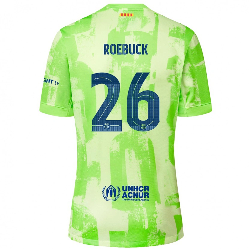 Danxen Mujer Camiseta Ellie Roebuck #26 Lima Equipación Tercera 2024/25 La Camisa México