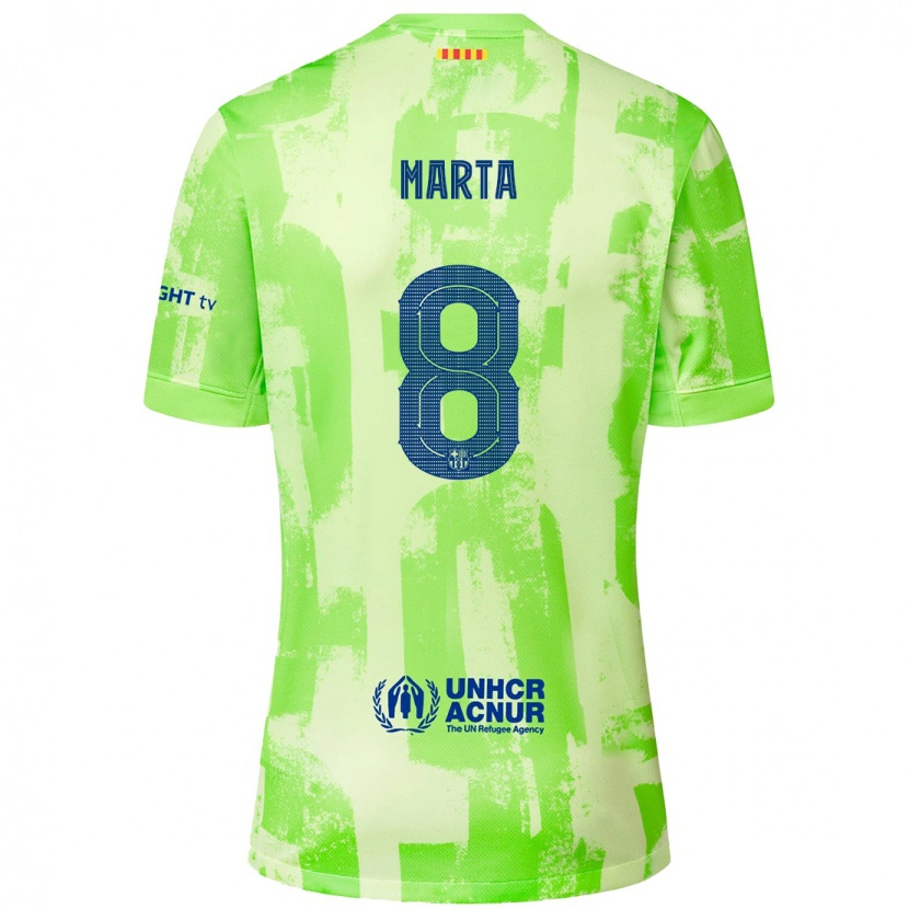 Danxen Mujer Camiseta Marta Torrejon #8 Lima Equipación Tercera 2024/25 La Camisa México