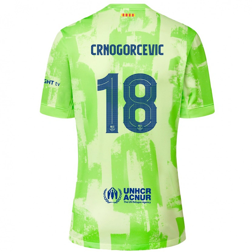 Danxen Mujer Camiseta Ana-Maria Crnogorcevic #18 Lima Equipación Tercera 2024/25 La Camisa México