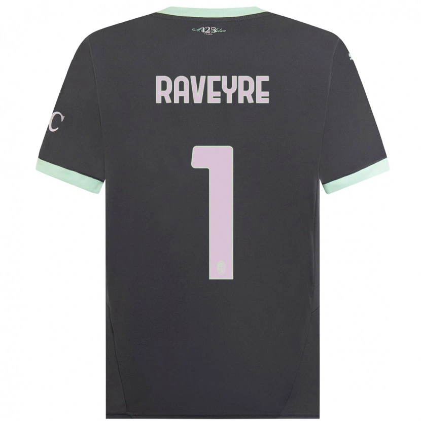 Danxen Mujer Camiseta Noah Raveyre #1 Gris Equipación Tercera 2024/25 La Camisa México