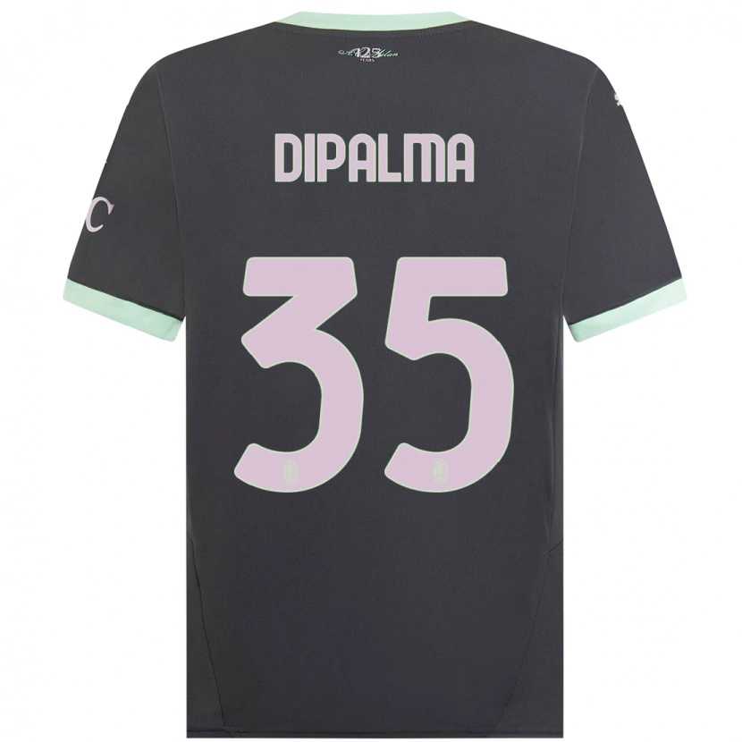 Danxen Mujer Camiseta Matteo Dipalma #35 Gris Equipación Tercera 2024/25 La Camisa México