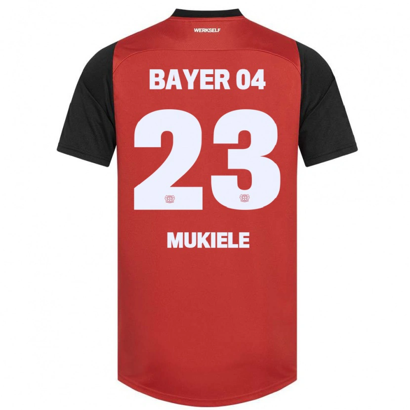Danxen Niño Camiseta Nordi Mukiele #23 Azul Marino Blanco 1ª Equipación 2024/25 La Camisa México