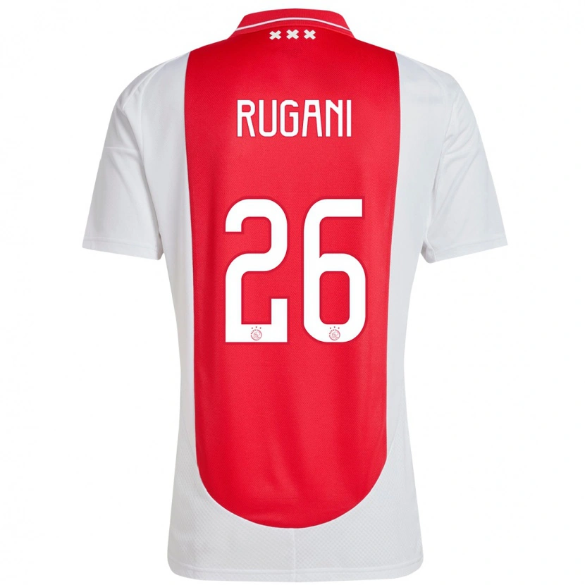 Danxen Niño Camiseta Daniele Rugani #26 Rojo Blanco 1ª Equipación 2024/25 La Camisa México