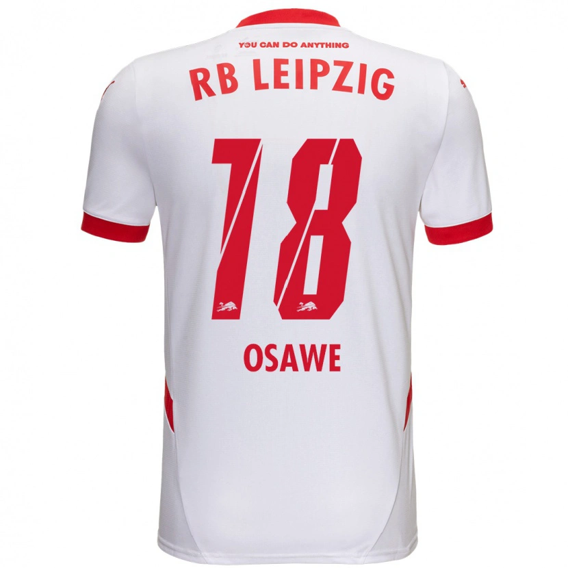 Danxen Niño Camiseta Winners Osawe #18 Blanco Rojo 1ª Equipación 2024/25 La Camisa México