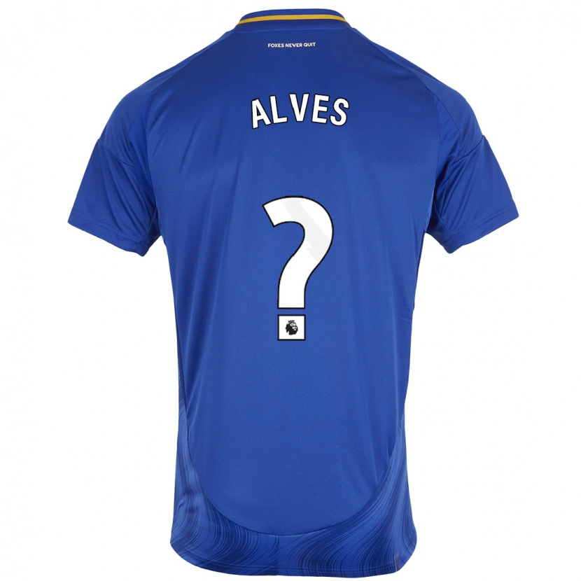 Danxen Niño Camiseta Will Alves #0 Azul Blanco 1ª Equipación 2024/25 La Camisa México
