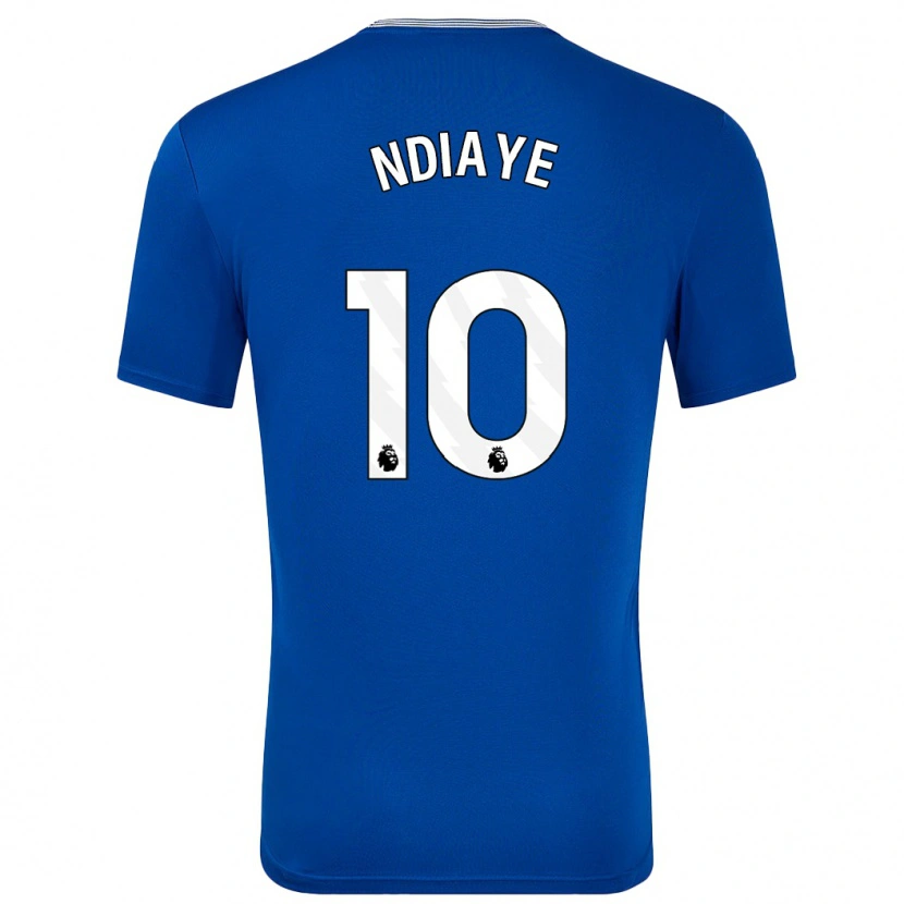 Danxen Niño Camiseta Iliman Ndiaye #10 Azul Con 1ª Equipación 2024/25 La Camisa México