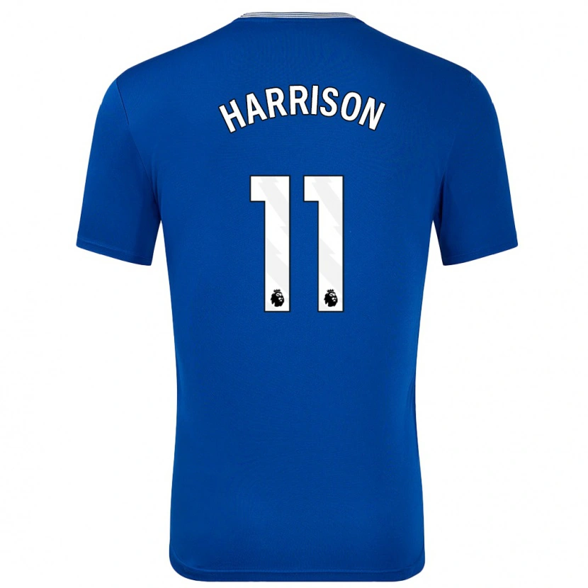 Danxen Niño Camiseta Jack Harrison #11 Azul Con 1ª Equipación 2024/25 La Camisa México