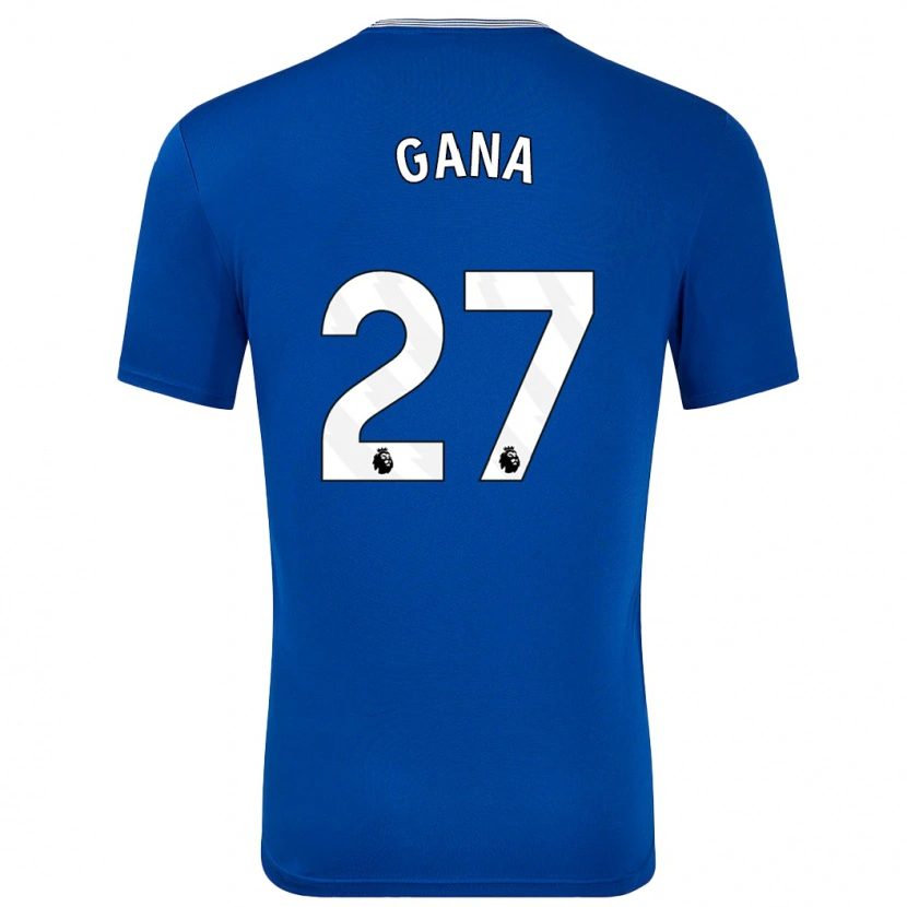 Danxen Niño Camiseta Idrissa Gueye #27 Azul Con 1ª Equipación 2024/25 La Camisa México