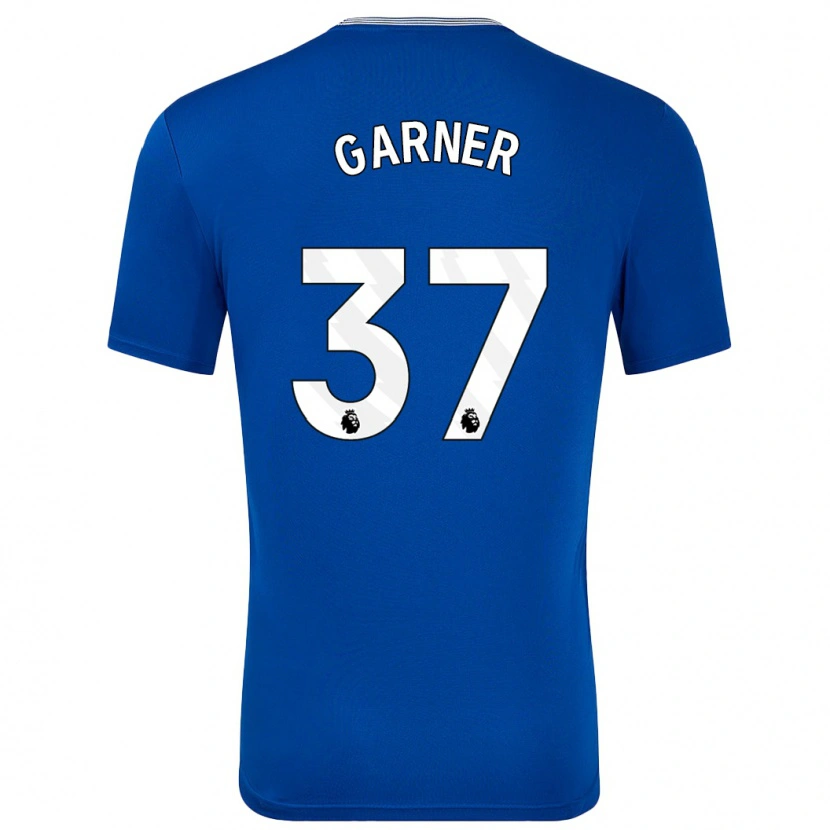 Danxen Niño Camiseta James Garner #37 Azul Con 1ª Equipación 2024/25 La Camisa México