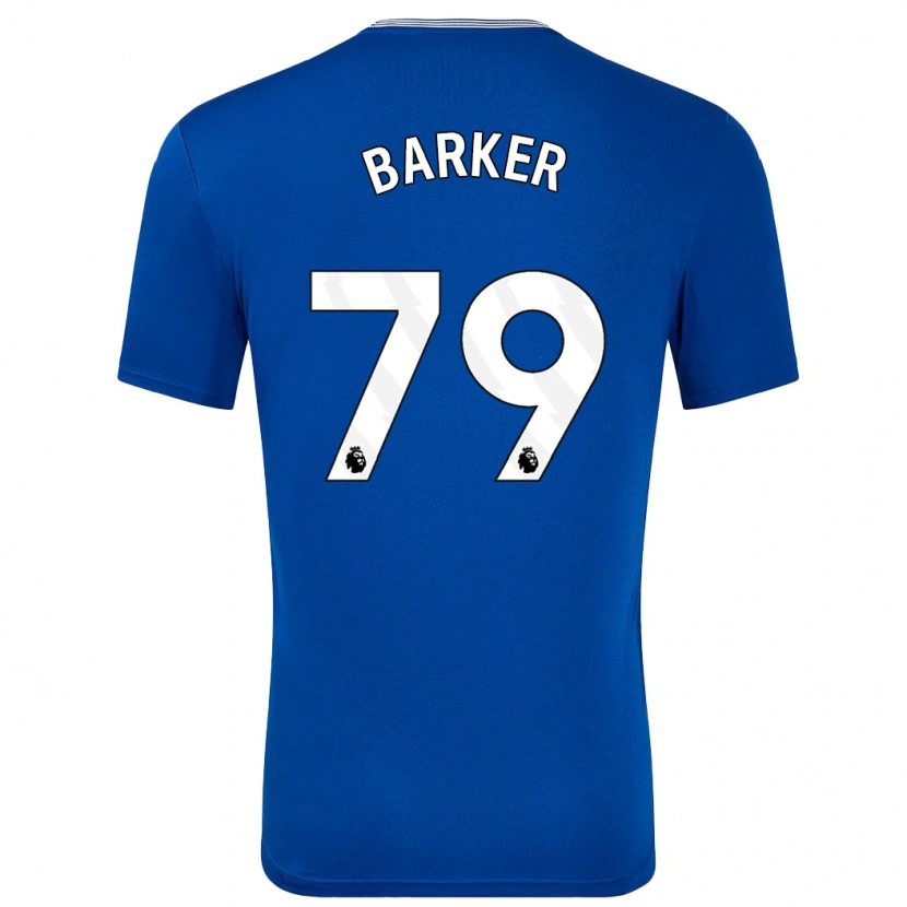 Danxen Niño Camiseta Owen Barker #79 Azul Con 1ª Equipación 2024/25 La Camisa México