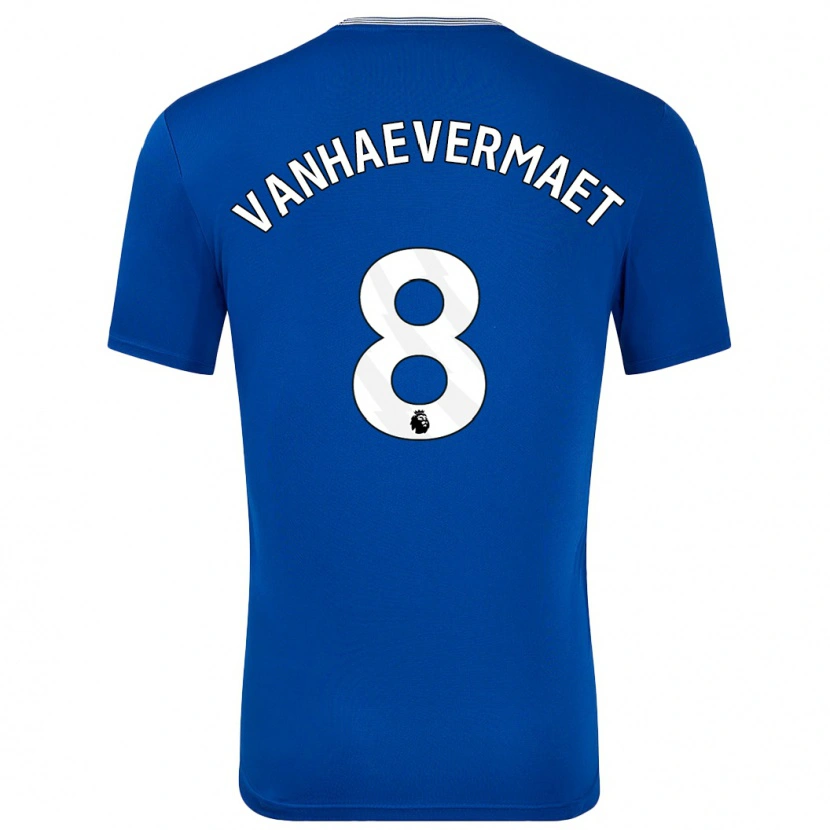 Danxen Niño Camiseta Justine Vanhaevermaet #8 Azul Con 1ª Equipación 2024/25 La Camisa México