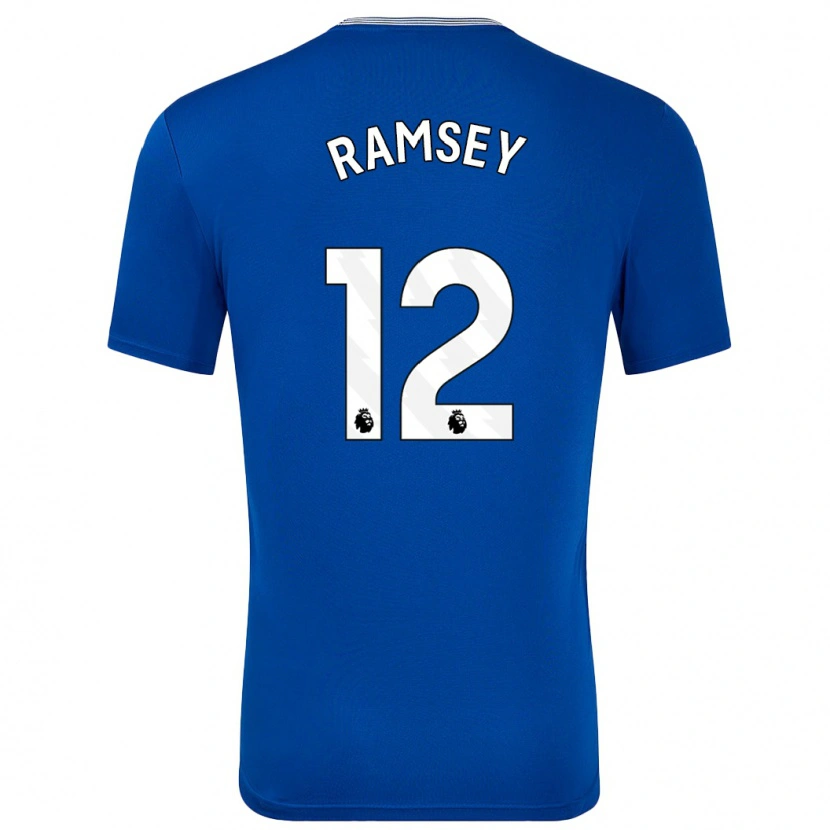 Danxen Niño Camiseta Emily Ramsey #12 Azul Con 1ª Equipación 2024/25 La Camisa México