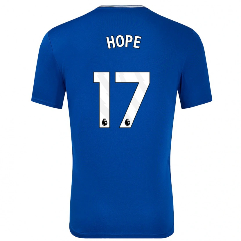 Danxen Niño Camiseta Lucy Hope #17 Azul Con 1ª Equipación 2024/25 La Camisa México