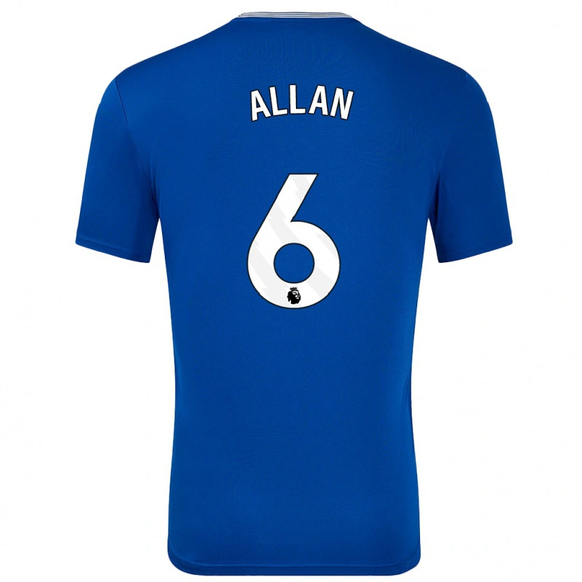Danxen Niño Camiseta Allan #6 Azul Con 1ª Equipación 2024/25 La Camisa México