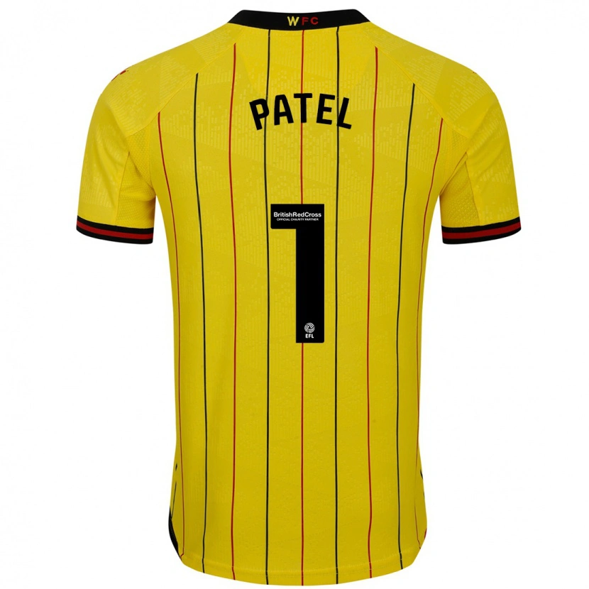Danxen Niño Camiseta Safia Middleton-Patel #1 Amarillo Negro 1ª Equipación 2024/25 La Camisa México