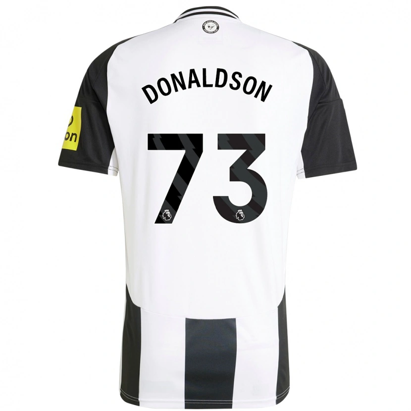 Danxen Niño Camiseta Josh Donaldson #73 Blanco Negro 1ª Equipación 2024/25 La Camisa México