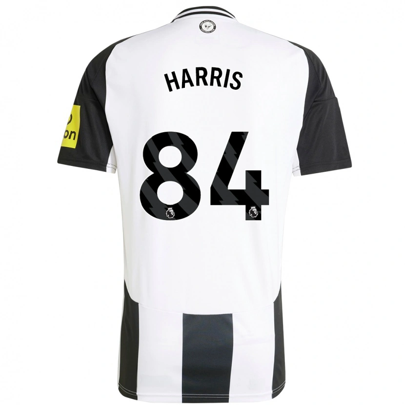 Danxen Niño Camiseta Aidan Harris #84 Blanco Negro 1ª Equipación 2024/25 La Camisa México