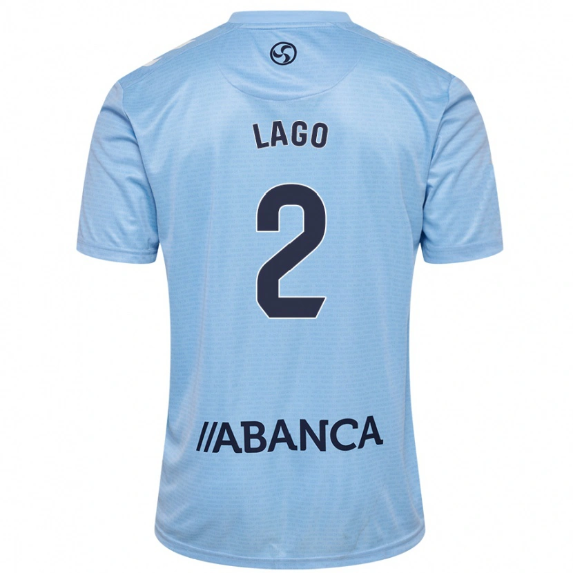 Danxen Niño Camiseta Yoel Lago #2 Azul Cielo 1ª Equipación 2024/25 La Camisa México