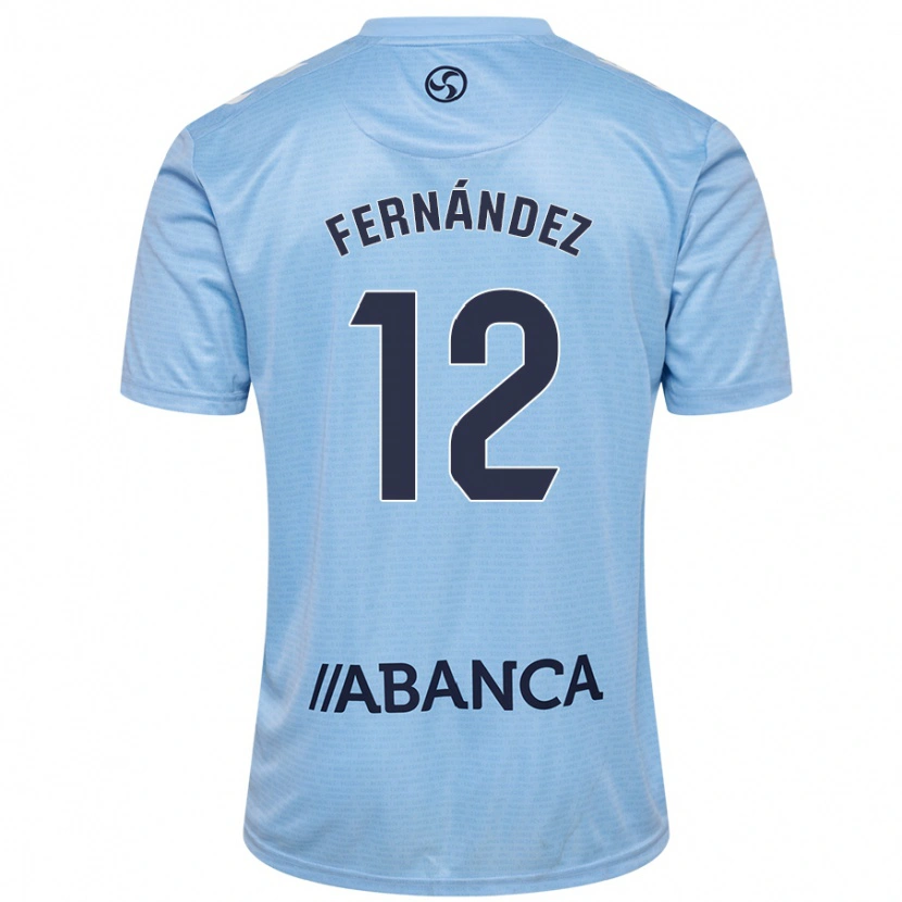 Danxen Niño Camiseta Manu Fernández #12 Azul Cielo 1ª Equipación 2024/25 La Camisa México