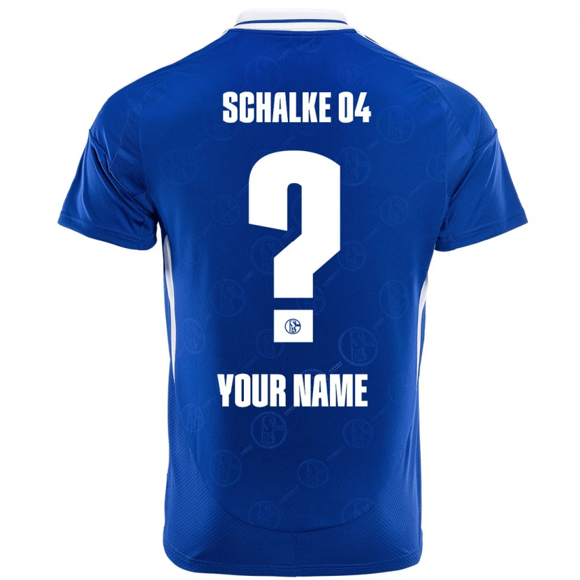 Danxen Niño Camiseta Su Nombre #0 Azul Real 1ª Equipación 2024/25 La Camisa México
