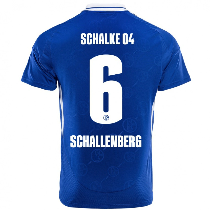 Danxen Niño Camiseta Ron Schallenberg #6 Azul Real 1ª Equipación 2024/25 La Camisa México