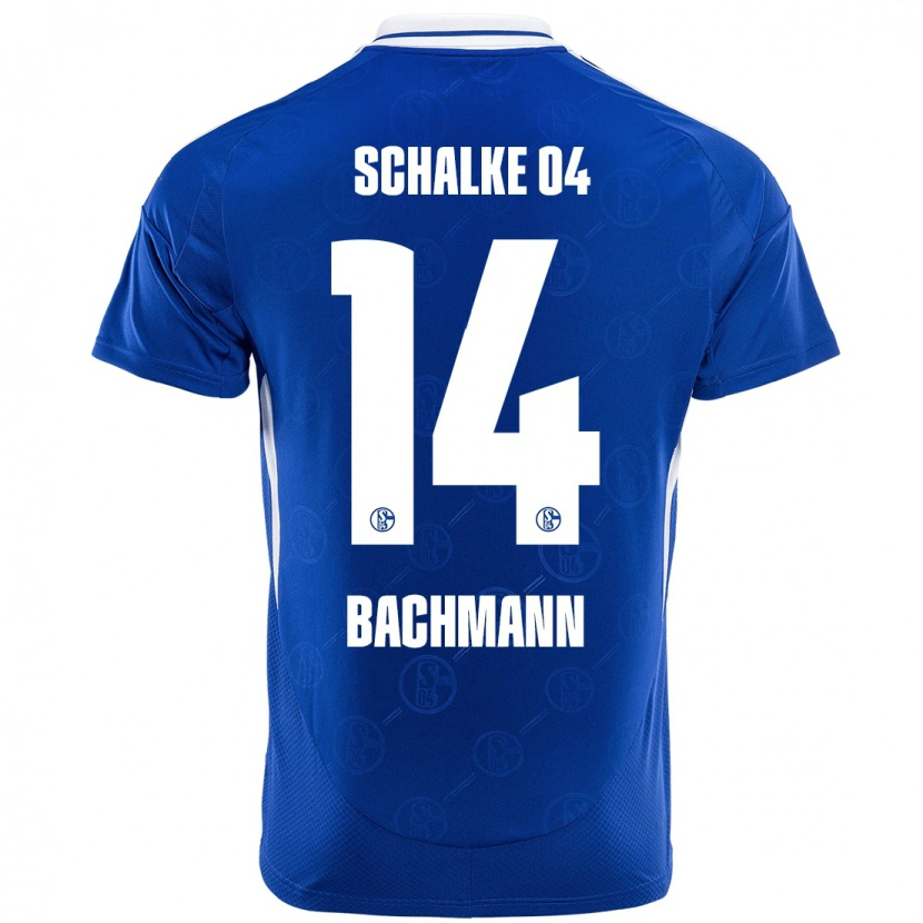 Danxen Niño Camiseta Janik Bachmann #14 Azul Real 1ª Equipación 2024/25 La Camisa México
