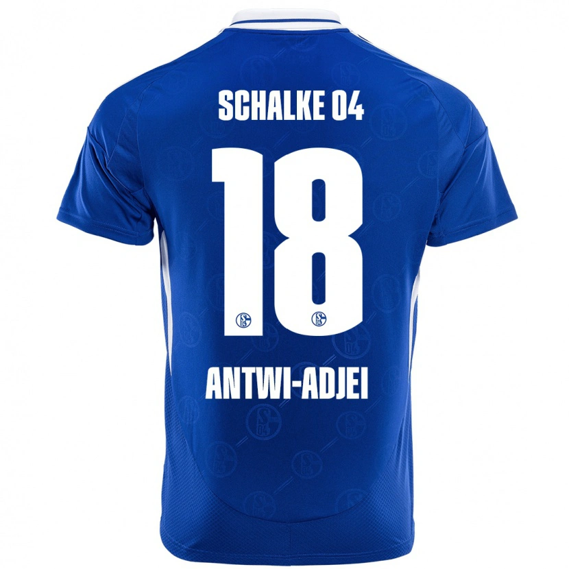 Danxen Niño Camiseta Christopher Antwi-Adjei #18 Azul Real 1ª Equipación 2024/25 La Camisa México