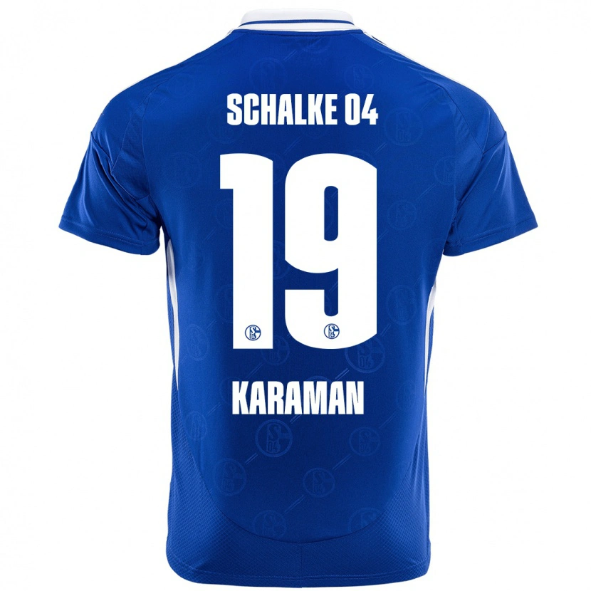 Danxen Niño Camiseta Kenan Karaman #19 Azul Real 1ª Equipación 2024/25 La Camisa México
