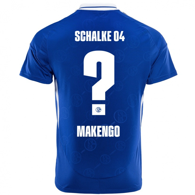 Danxen Niño Camiseta Richard Makengo #0 Azul Real 1ª Equipación 2024/25 La Camisa México