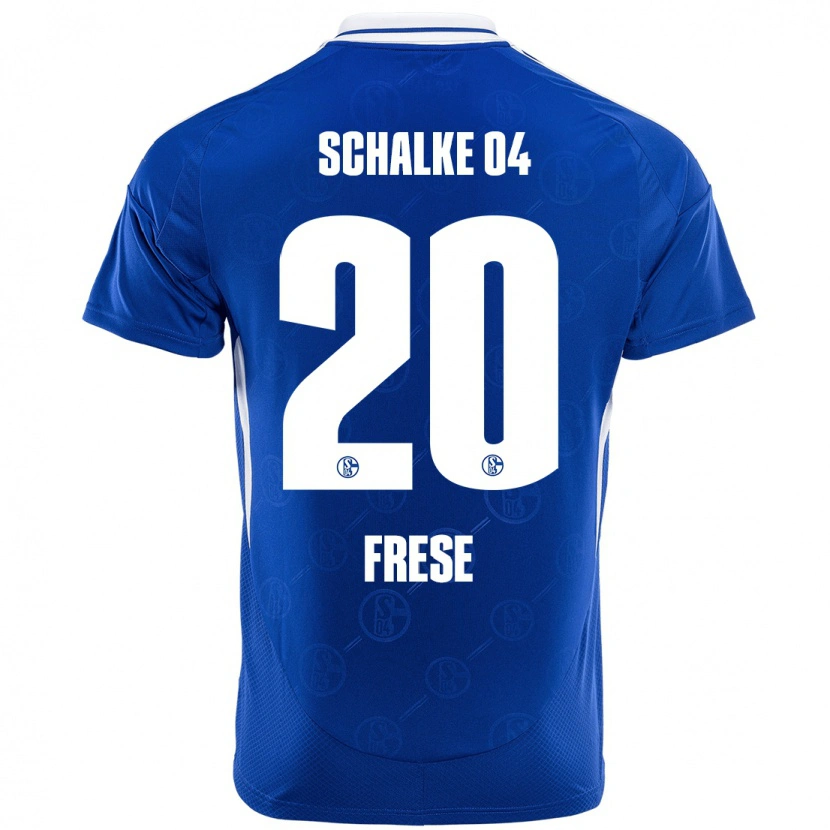 Danxen Niño Camiseta Niklas Frese #20 Azul Real 1ª Equipación 2024/25 La Camisa México