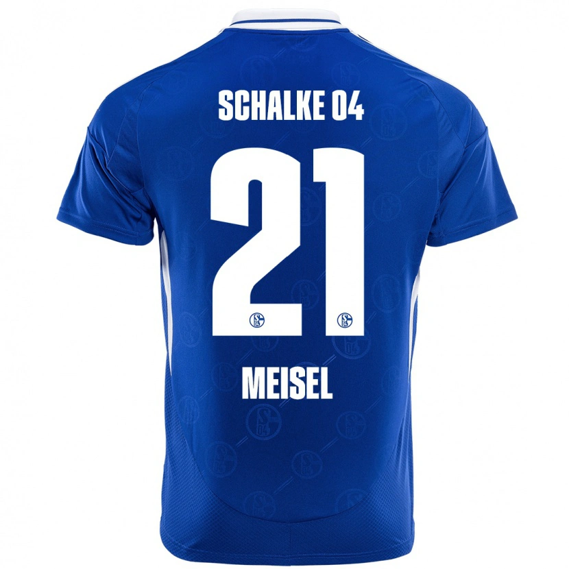 Danxen Niño Camiseta Kelsey Meisel #21 Azul Real 1ª Equipación 2024/25 La Camisa México