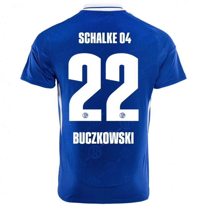 Danxen Niño Camiseta Philip Buczkowski #22 Azul Real 1ª Equipación 2024/25 La Camisa México