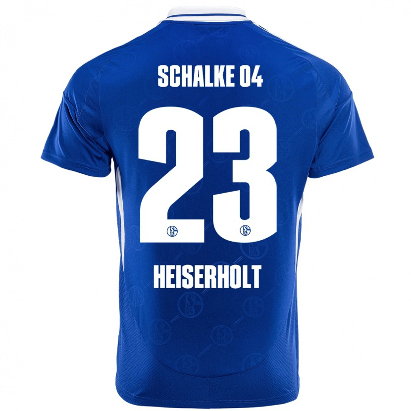 Danxen Niño Camiseta Finn Heiserholt #23 Azul Real 1ª Equipación 2024/25 La Camisa México