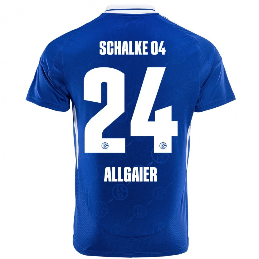 Danxen Niño Camiseta Felix Allgaier #24 Azul Real 1ª Equipación 2024/25 La Camisa México