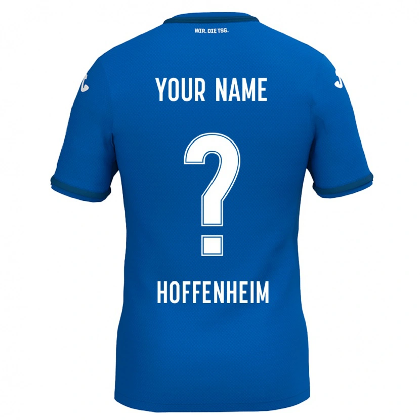 Danxen Niño Camiseta Su Nombre #0 Azul Real 1ª Equipación 2024/25 La Camisa México