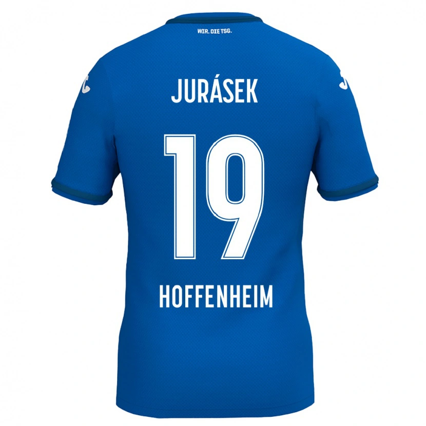 Danxen Niño Camiseta David Jurásek #19 Azul Real 1ª Equipación 2024/25 La Camisa México