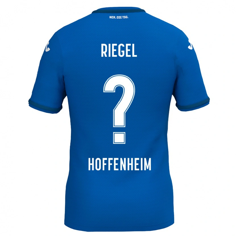 Danxen Niño Camiseta Adrian Riegel #0 Azul Real 1ª Equipación 2024/25 La Camisa México