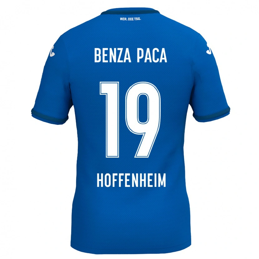 Danxen Niño Camiseta Lynes Benza Paca #19 Azul Real 1ª Equipación 2024/25 La Camisa México
