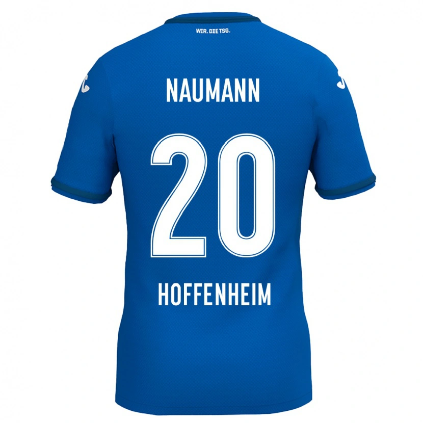 Danxen Niño Camiseta Maxim Naumann #20 Azul Real 1ª Equipación 2024/25 La Camisa México