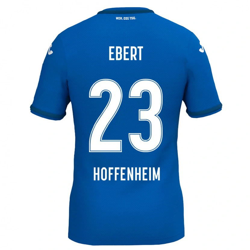 Danxen Niño Camiseta Darijo Ebert #23 Azul Real 1ª Equipación 2024/25 La Camisa México