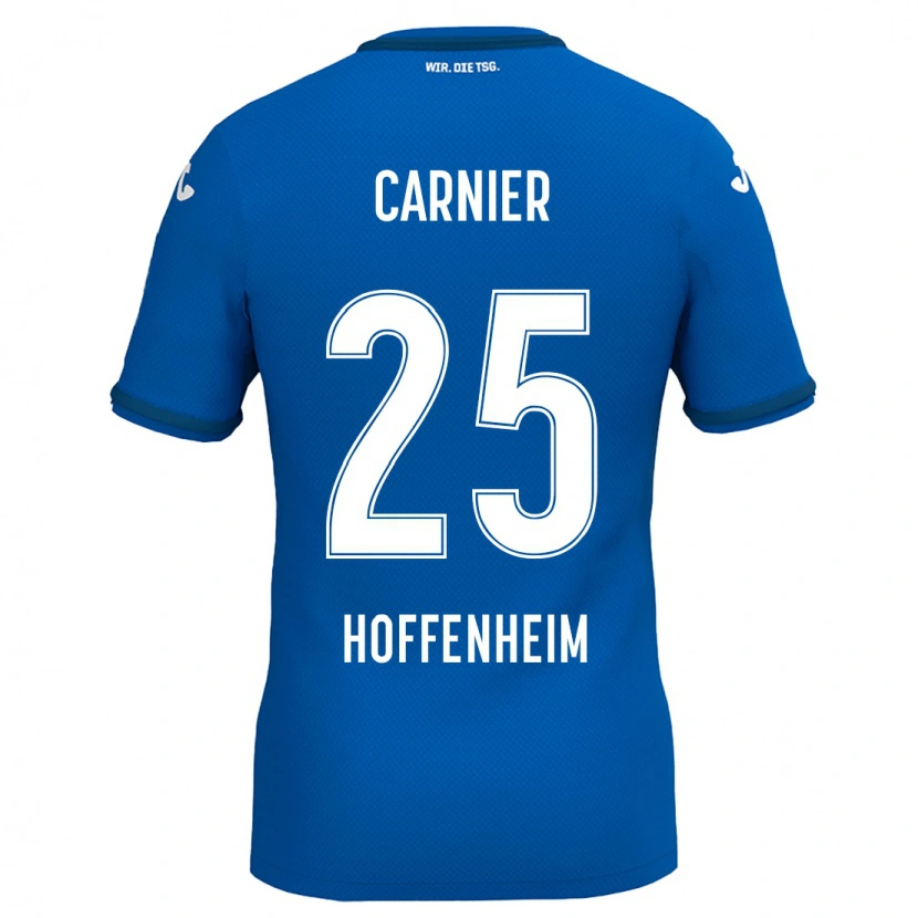 Danxen Niño Camiseta Alekseï Carnier #25 Azul Real 1ª Equipación 2024/25 La Camisa México