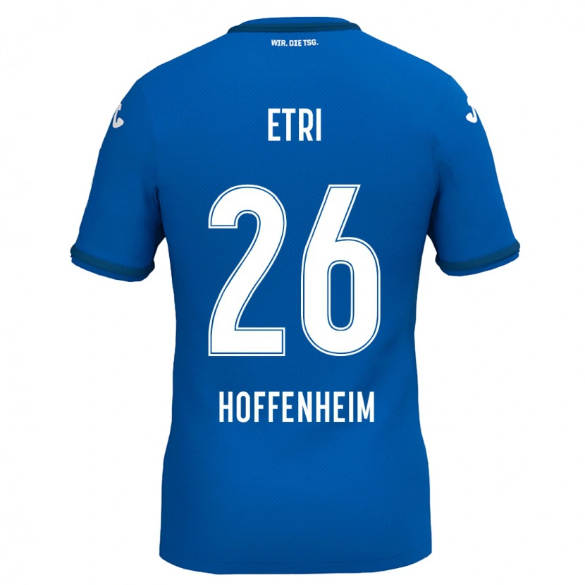 Danxen Niño Camiseta Ahmed Etri #26 Azul Real 1ª Equipación 2024/25 La Camisa México