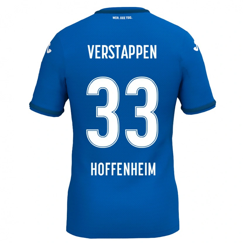 Danxen Niño Camiseta Eric Verstappen #33 Azul Real 1ª Equipación 2024/25 La Camisa México