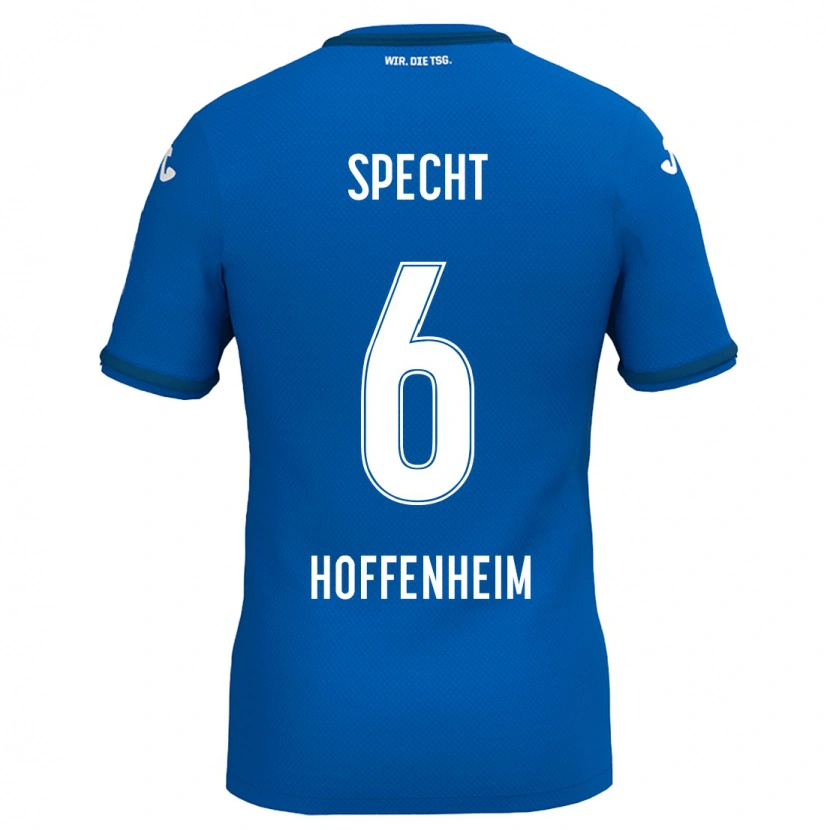 Danxen Niño Camiseta Michaela Specht #6 Azul Real 1ª Equipación 2024/25 La Camisa México