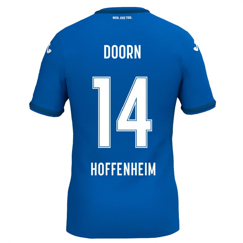 Danxen Niño Camiseta Lisa Doorn #14 Azul Real 1ª Equipación 2024/25 La Camisa México