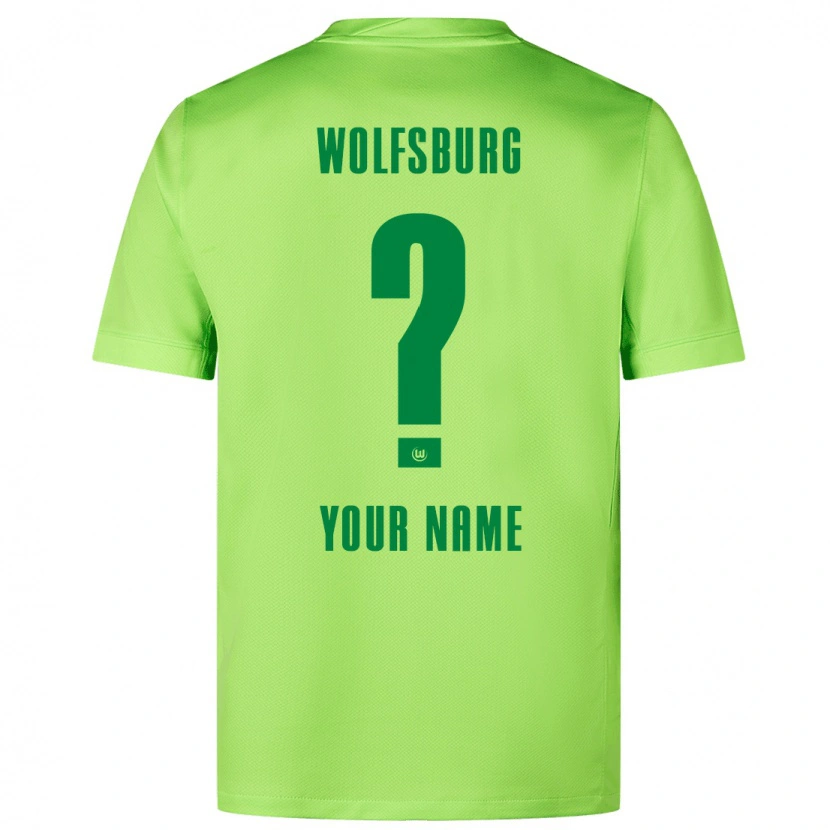 Danxen Niño Camiseta Su Nombre #0 Verde Fluorescente 1ª Equipación 2024/25 La Camisa México