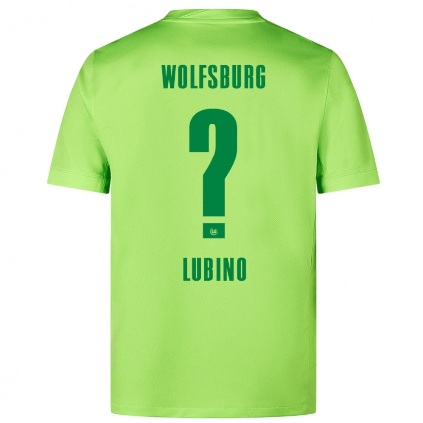 Danxen Niño Camiseta Francesco Lubino #0 Verde Fluorescente 1ª Equipación 2024/25 La Camisa México