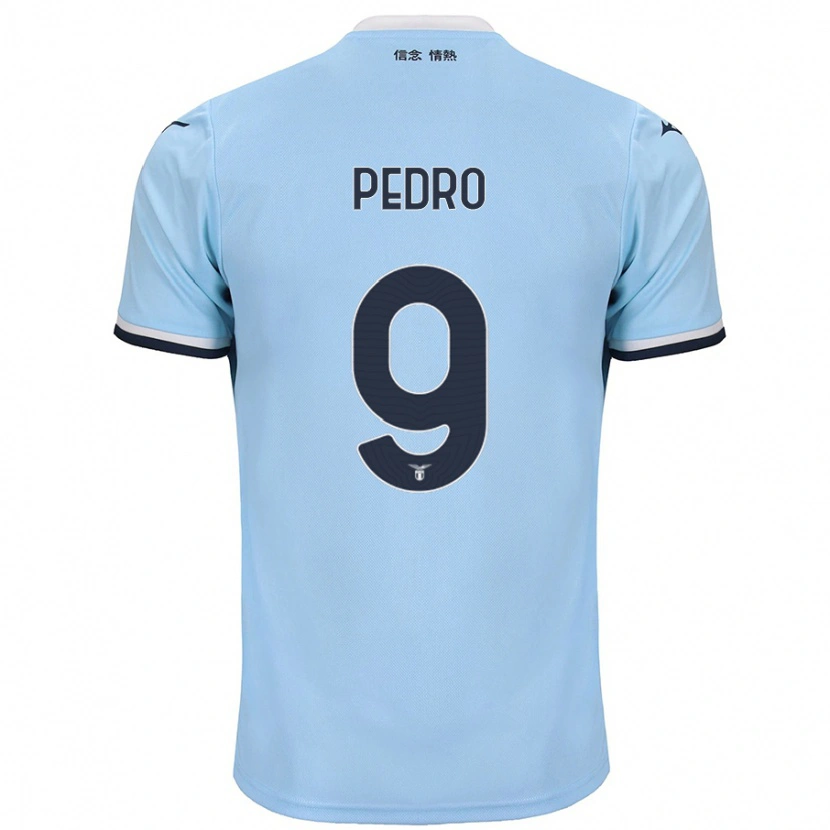 Danxen Niño Camiseta Pedro #9 Azul 1ª Equipación 2024/25 La Camisa México